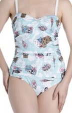 Hellbunny Tiki Swimsuit Size 3XL Plus Size swimming costume