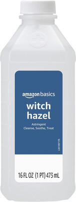 Witch Hazel USP Astringent for Oily Skin, Relief from Irritation and Redness, Un