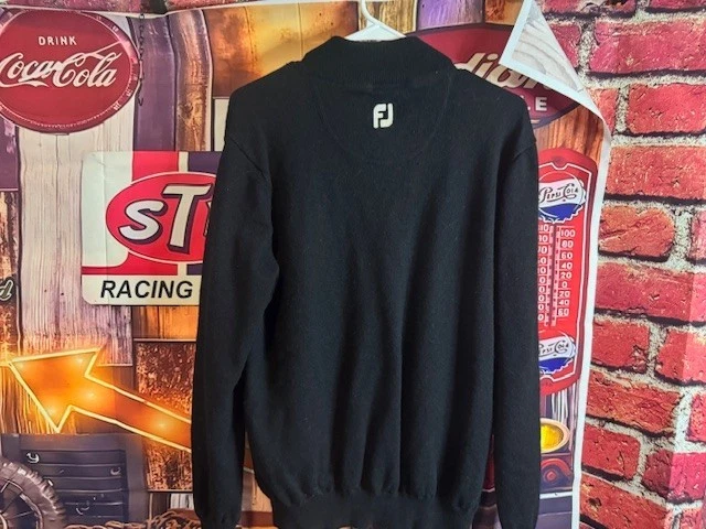 Pullover polar FootJoy para hombre 1/4 cremallera talla grande Foto 4 de 4
