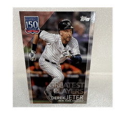 Topps 2019 Derek Jeter #150-73 Yankees 150 Years Greatest Players Insert