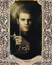 PAUL WESLEY signed autograph 20x25cm VAMPIRE DIARIES in person autograph ACOA