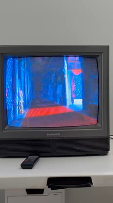 Vintage 1991 Magnavox HD1920C122 CRT TV Television 19in w/ Remote