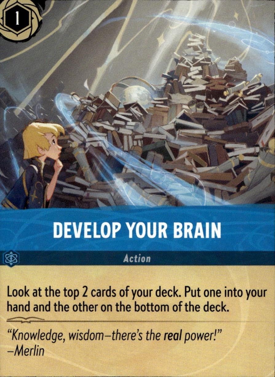 The First Chapter #161/204 Develop Your Brain