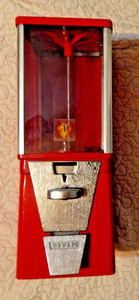 OAK PENNY GUMBALL MACHINE