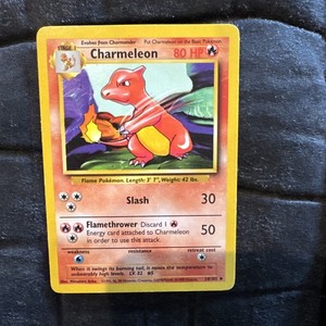 1995 Charmeleon Pokemon Card