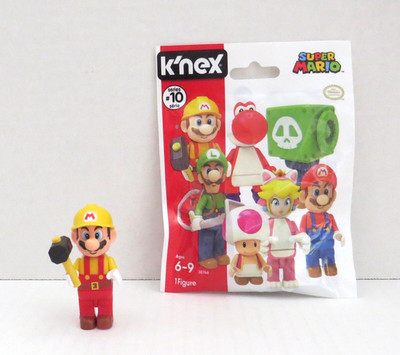 MARIO K'NEX MAKER MARIO MINIFIGURE WII NINTENDO SUPER MARIO BROS  SERIES 10