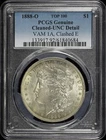 1888-O Top 100 VAM-1A Clashed E Morgan Dollar $1 PCGS UNC Details Cleaned