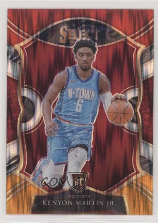 2020 Panini Select Concourse Red White Orange Flash Prizm Kenyon Martin Jr 2l4