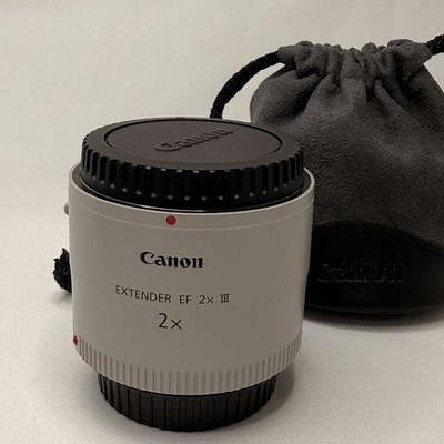 [Top MINT] Canon Extender EF 2x III Teleconverter Lens with Case From JAPAN