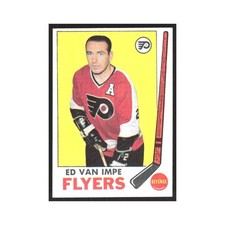 1969 Topps Ed Van Impe Philadelphia Flyers #92
