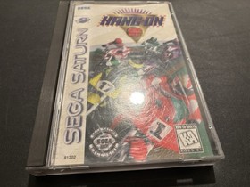 Hang-On GP (Sega Saturn, 1995) Complete CIB with Manual and Registration Card