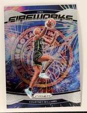 2024 Panini Prizm WNBA #7 Courtney Williams Fireworks