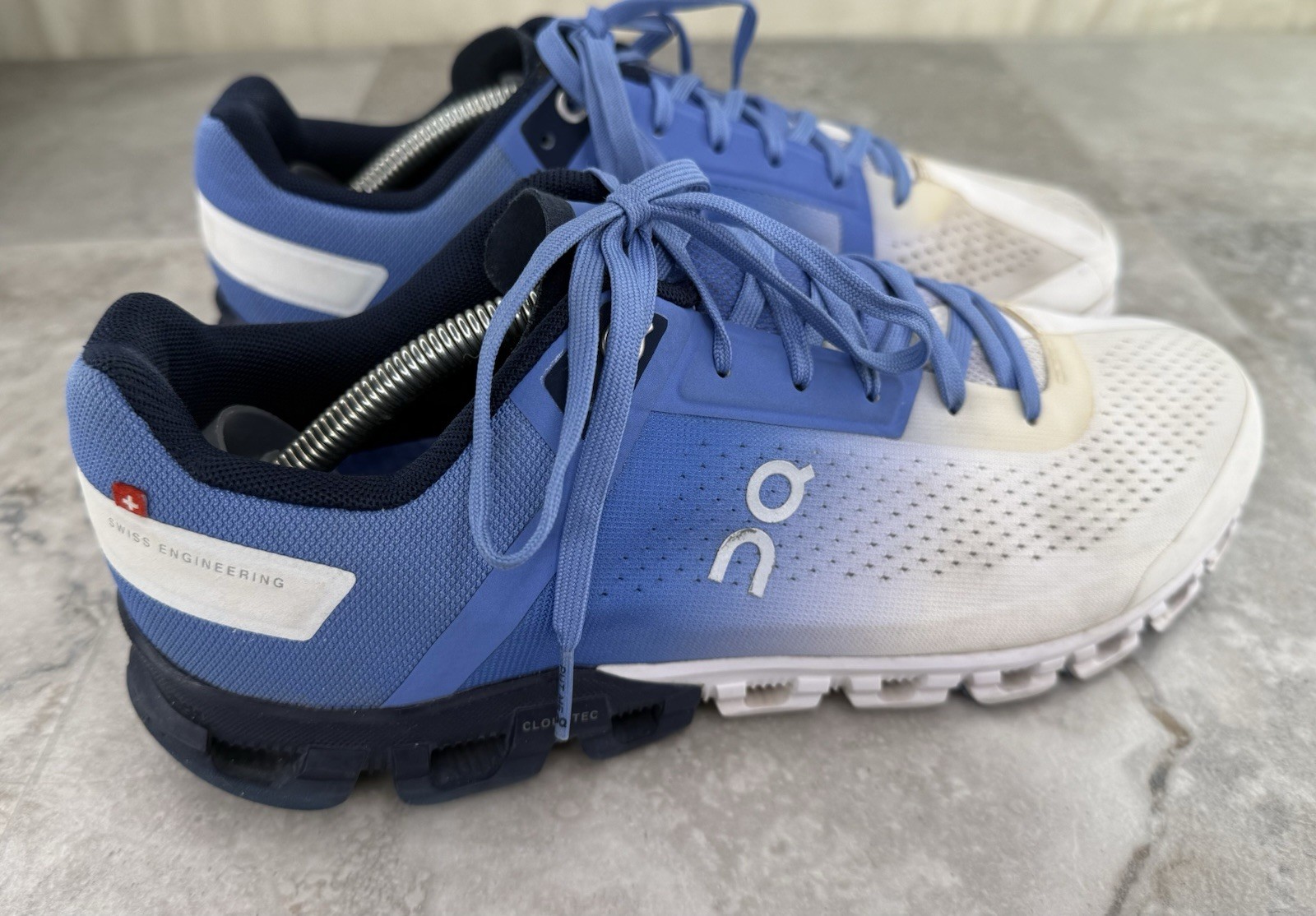 On Cloud Cloud Flow 3 Blue & White Running Gym Sh… - image 2