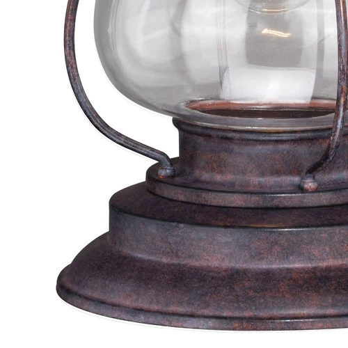 Dockside 1-Light Outdoor Pendant in Coastal and Lantern Style 14.75 Inches Tall - Picture 5 of 5
