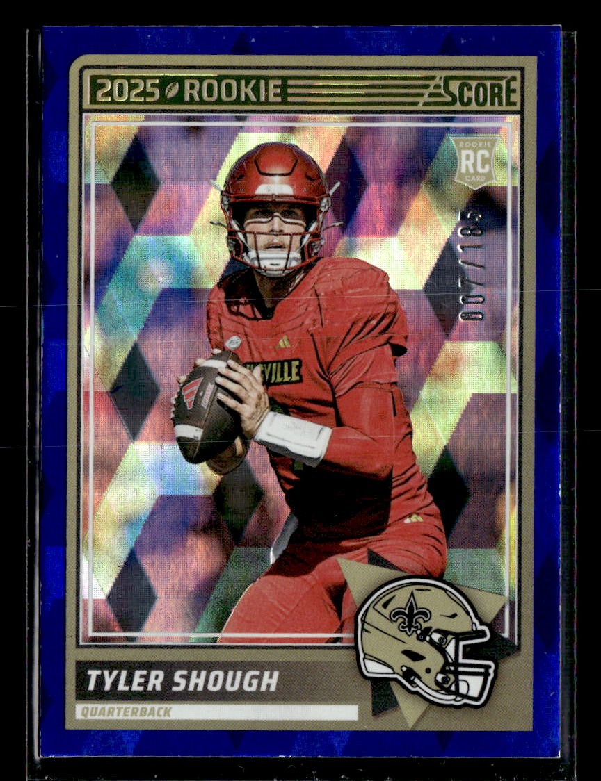 2025 Score #71 Tyler Shough Cubic RC/185