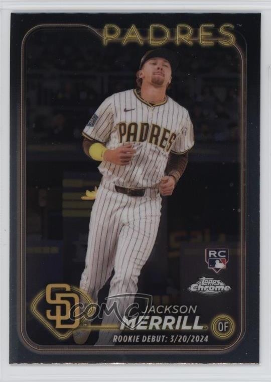 2024 Topps Chrome Update Rookie Debut Jackson Merrill #USC57 Rookie RC