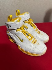 Nike Shox Bomber AUTOGRAPHED Jermaine O’Neal White Men's Size 10 Indiana Pacers