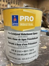 Sherwin Williams Pre-Catalyzed Waterbased Epoxy/7102 White Flour/Semi-Gloss