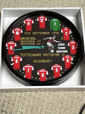 ''LOST TOO SOON'' UHRENSAMMLUNG ARSENAL GEORGE ARMSTRONG QUARZUHR