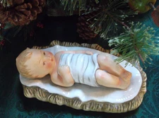 1950's MJ Hummel Goebel Baby Jesus Christ Nativity Figure W. Germany Lg 6"