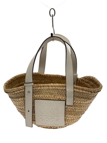 LOEWE Handbag Basket Bag Small WHT Plain Used