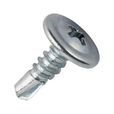 MULTISCREW WAFER HEAD METAL FRAMING SCREWS SELF DRILLING STEEL TEK SCREW ZINC CE