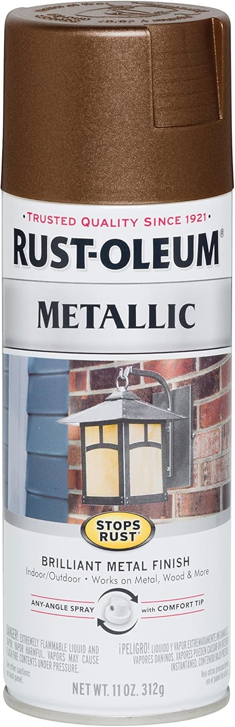 Rust-Oleum Stops Rust 11oz Dark Copper Metallic Spray Paint Pack
