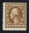 CKStamps: US Stamps Collection Scott#377 4c Washington Mint VLH OG