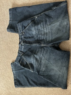 Vtg OTB One Tough Brand SKATER Blue Jeans Men 36x32 Wide Leg Y2K Cargo Carpenter