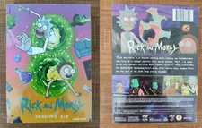 Rick and Morty: The Complete Series, Seasons 1-8 (DVD, 16-Disc, Box-Set)