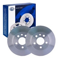 2X Hella Pagid Bremsscheiben Ø282Mm Vorne Passend FüR Vw California Transporter