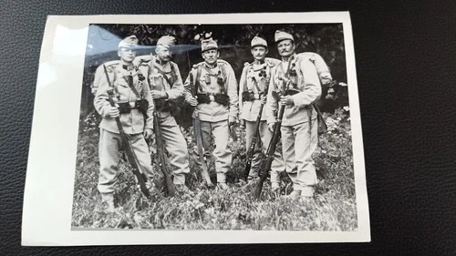 WW1 Photo: Austro-Hungarian Kaiserjäger Infantry NCOs Riflemen c. 1902