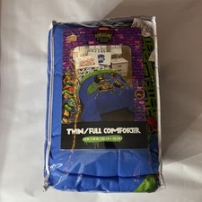 Teenager Mutant Ninja Turtles Comforter Twin-Full 72  x86  Nickelodeon Brand New