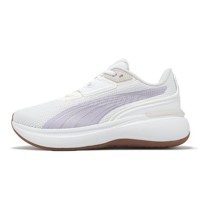 ふわふわ Puma Softride Exo Wns White Purple Women Road Running Jogging