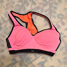 Victoria's Secret VSX Sport High Support Padded Underwire Racerback Bra 36C