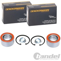 2X Denckermann RADLAGER-SATZ Hinten Passend FüR Bmw 1 3 Z4 Links+Rechts | W41323