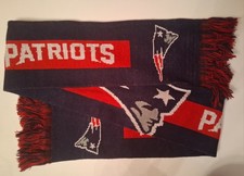Forever New England Patriots Football Scarf One Size