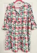 Mary Square abstract print dress Size M