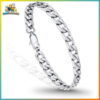 Edelstahl Armband Herren Panzerkette 19/21/23Cm Gliederarmband