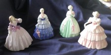 Coalport Minuettes Ladies Figurines Set of x 4 Pieces. 🇬🇧 by Martin Lewis 