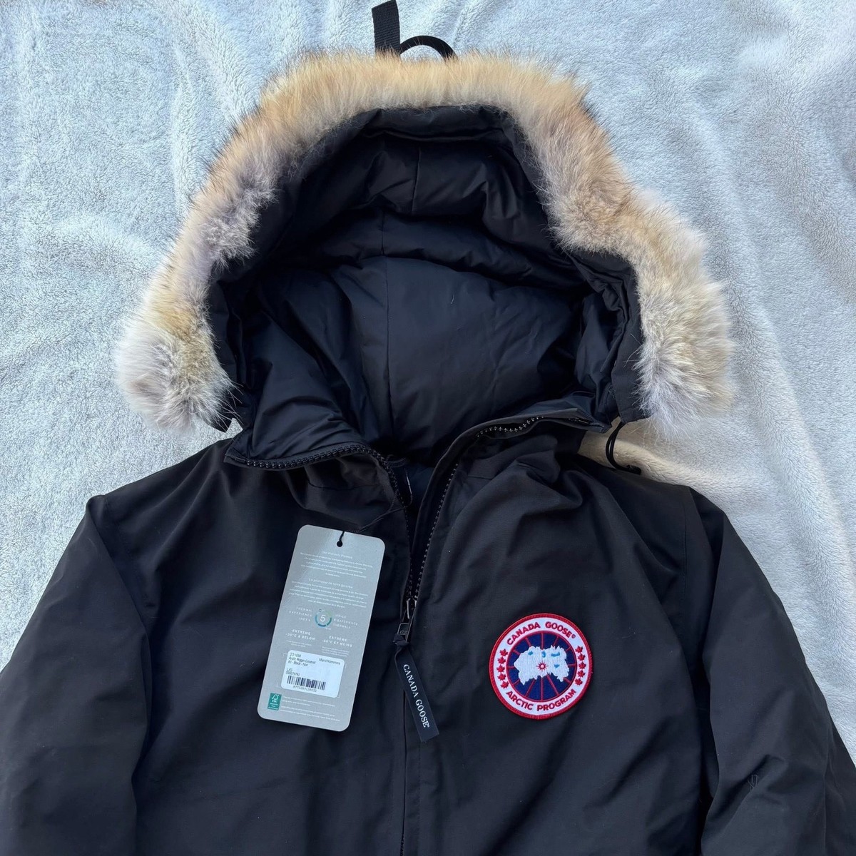 Canada Goose Arctic Rigger Coverall Fur Hood Snowsuit - Small