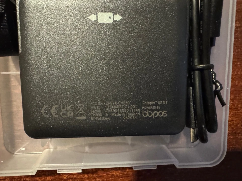 BBPOS Chipper 3X BT | Bluetooth | Card Reader | Black - New - Image 4 of 4