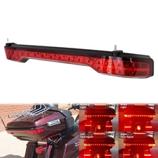 Red Lens Brake Turn LED Tail Light For Harley King Tour Pack Street Glide 14-25