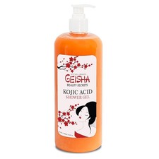 OMIC Geisha, Kojic Acid Skin Brightening Body Wash - 33 Fl oz / 1000 ml -...