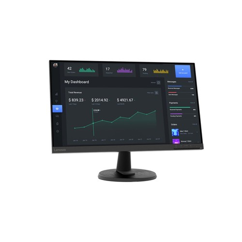 Monitor Lenovo D24-40 Full HD 23,8" Full HD 75 Hz - Bild 3 von 6
