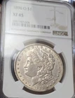 1896-O Morgan Silver Dollar - NGC XF45 - Better Date! Attractive Crusty Original