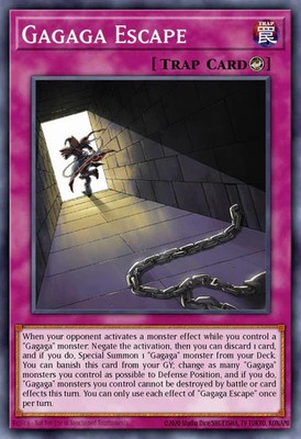 3x Gagaga Escape Ultra Rare BLGG-EN037 
