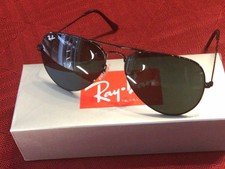 Ray Ban Aviator RB3025 Sunglasses,Black Lenses,Unisex.