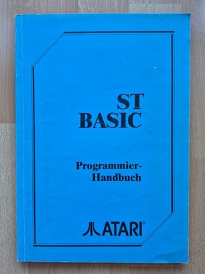   ATARI BASIC für ST Computer   Programmier-Handbuch   guter Zustand  