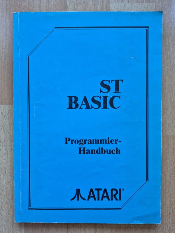✅ Atari Basic for ST Computer ⭐ Programming Manual ⭐ Good Condition ⚡️